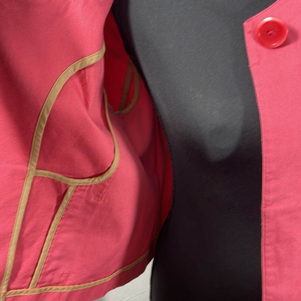 Talbots Coral Button-Up Jacket - image 2